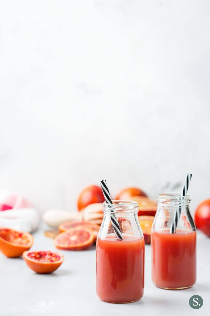 Fresh Raspberry Orange Juice | Sweet New Roots