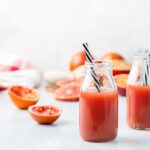 Fresh Raspberry Orange Juice