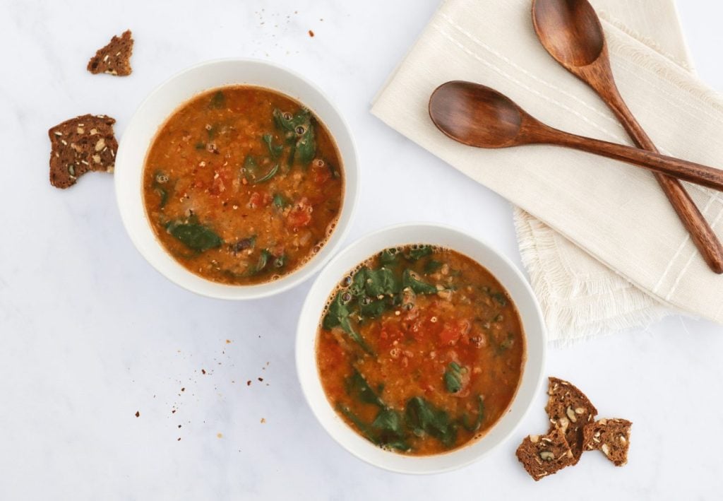 Spicy Red Lentil Soup Soups + Stews Sweet New Roots