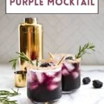Purple Mocktail Recipe