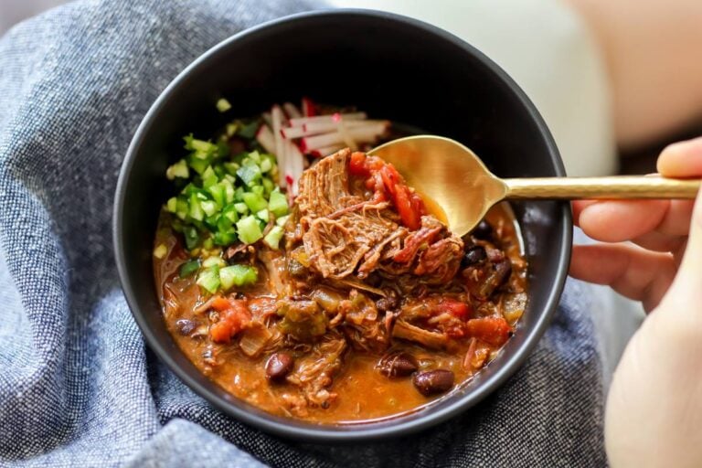 The Best Brisket Chili (Stovetop, Slow Cooker + Instant Pot)