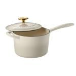 Enameled Cast Iron Saucepan