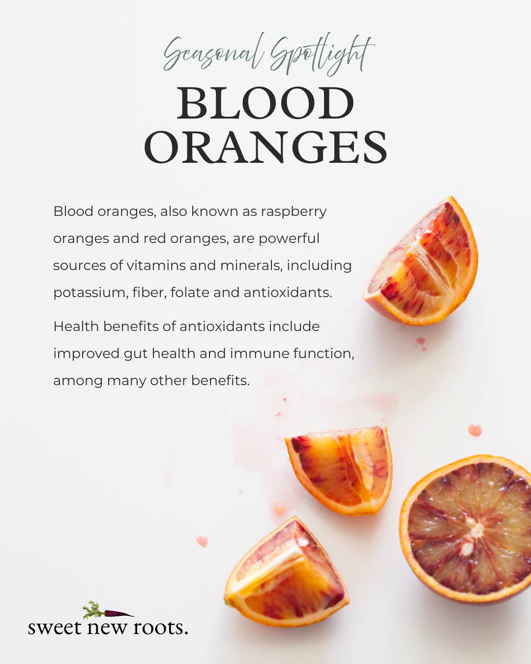 Blood oranges 