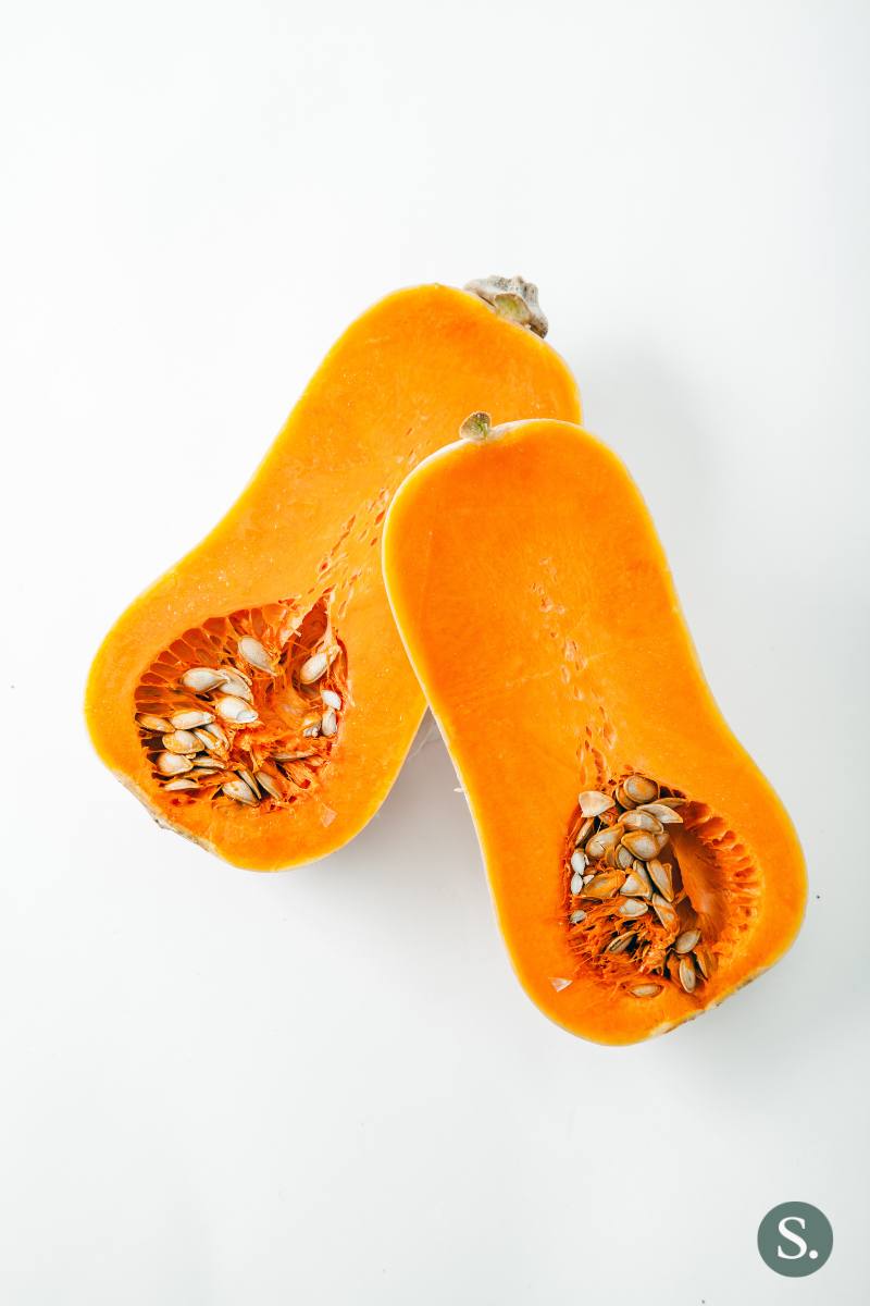 Butternut Squash Butternut Squash Cut in Half